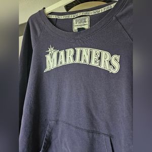 PINK Mariners crew neck sweatshirt